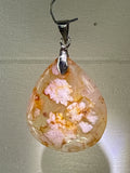 Flower Agate Pendant
