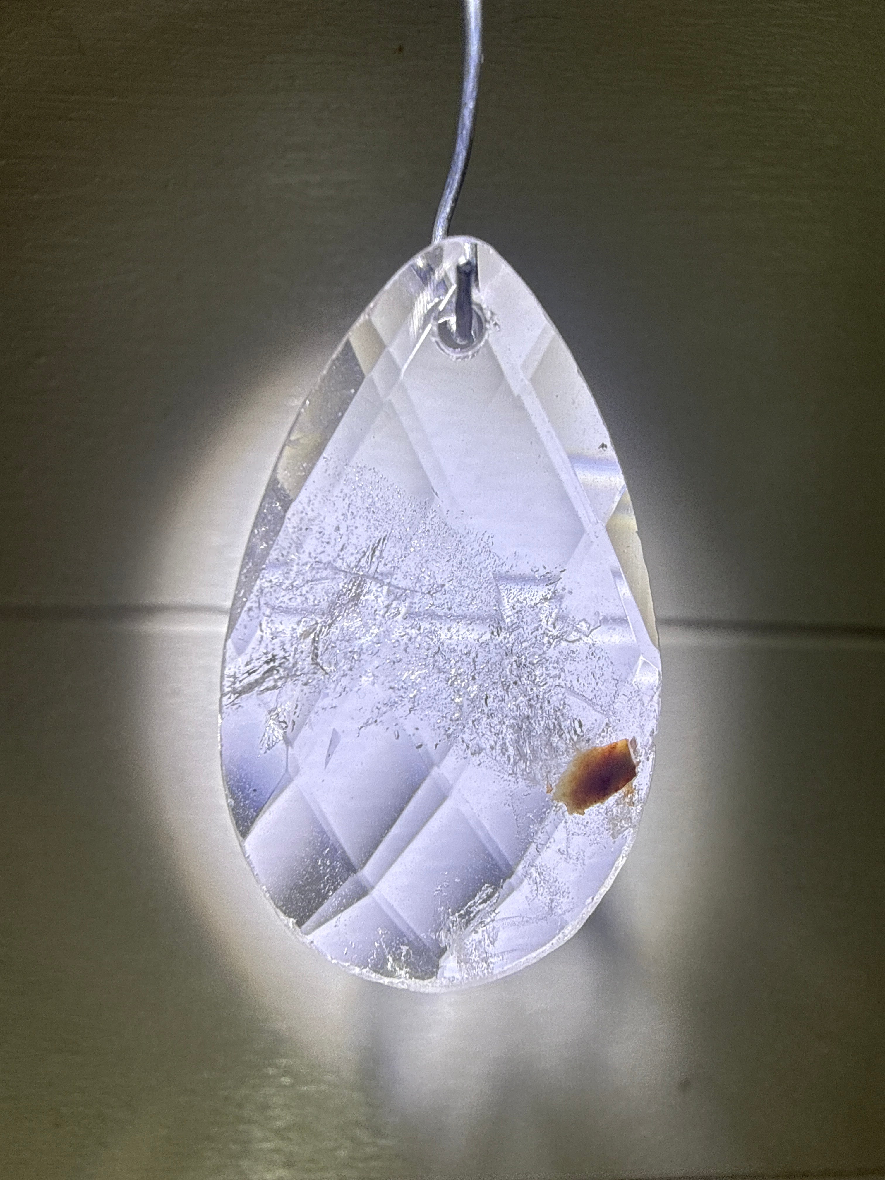 Faceted Golden Healer Pendant