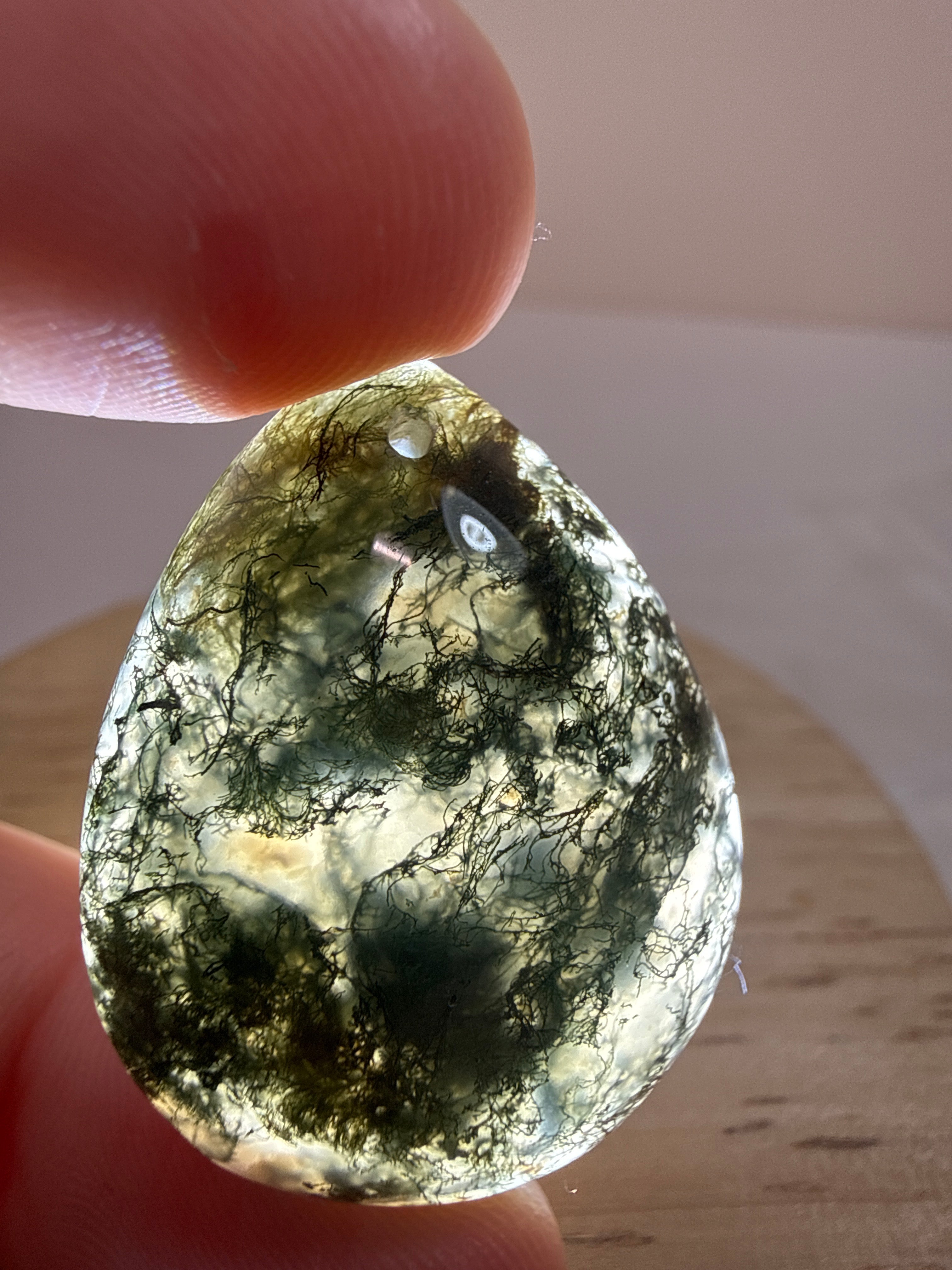 Moss Agate Pendant