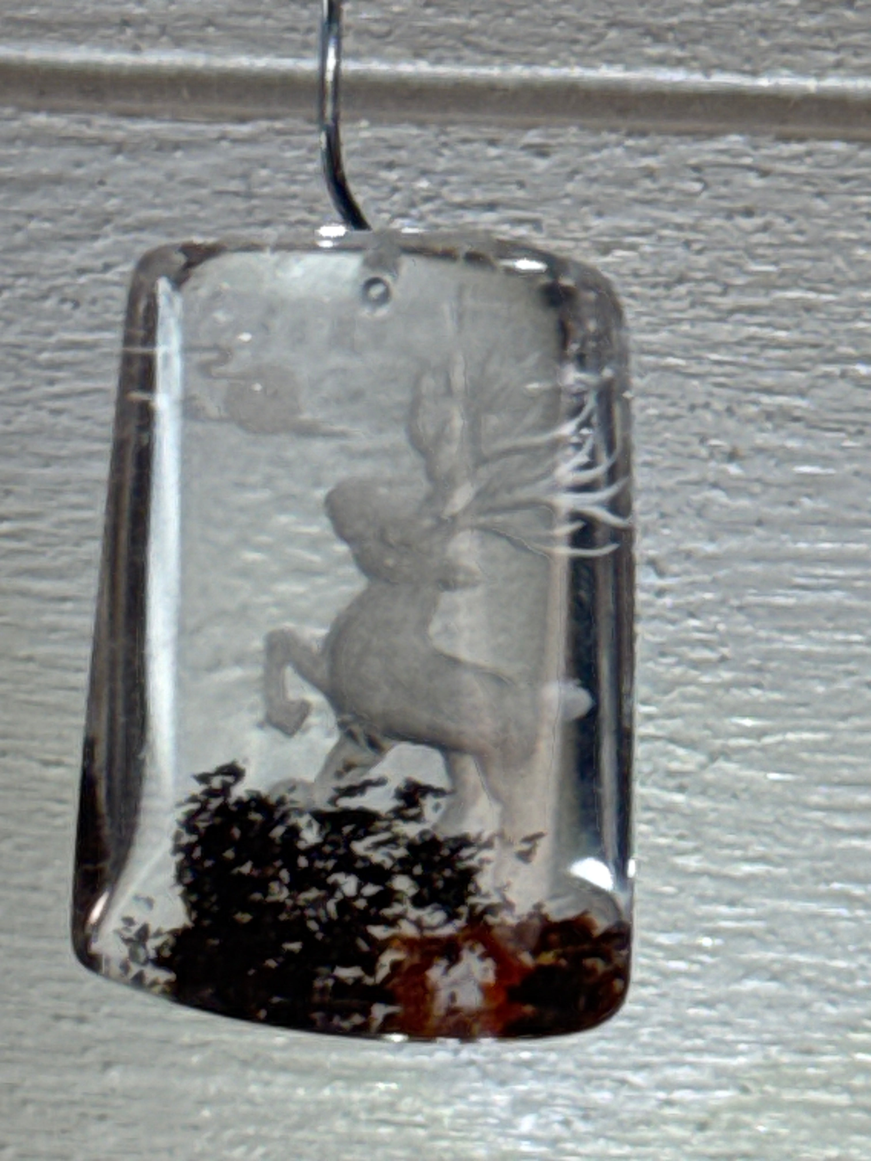Carved Stag Pendant