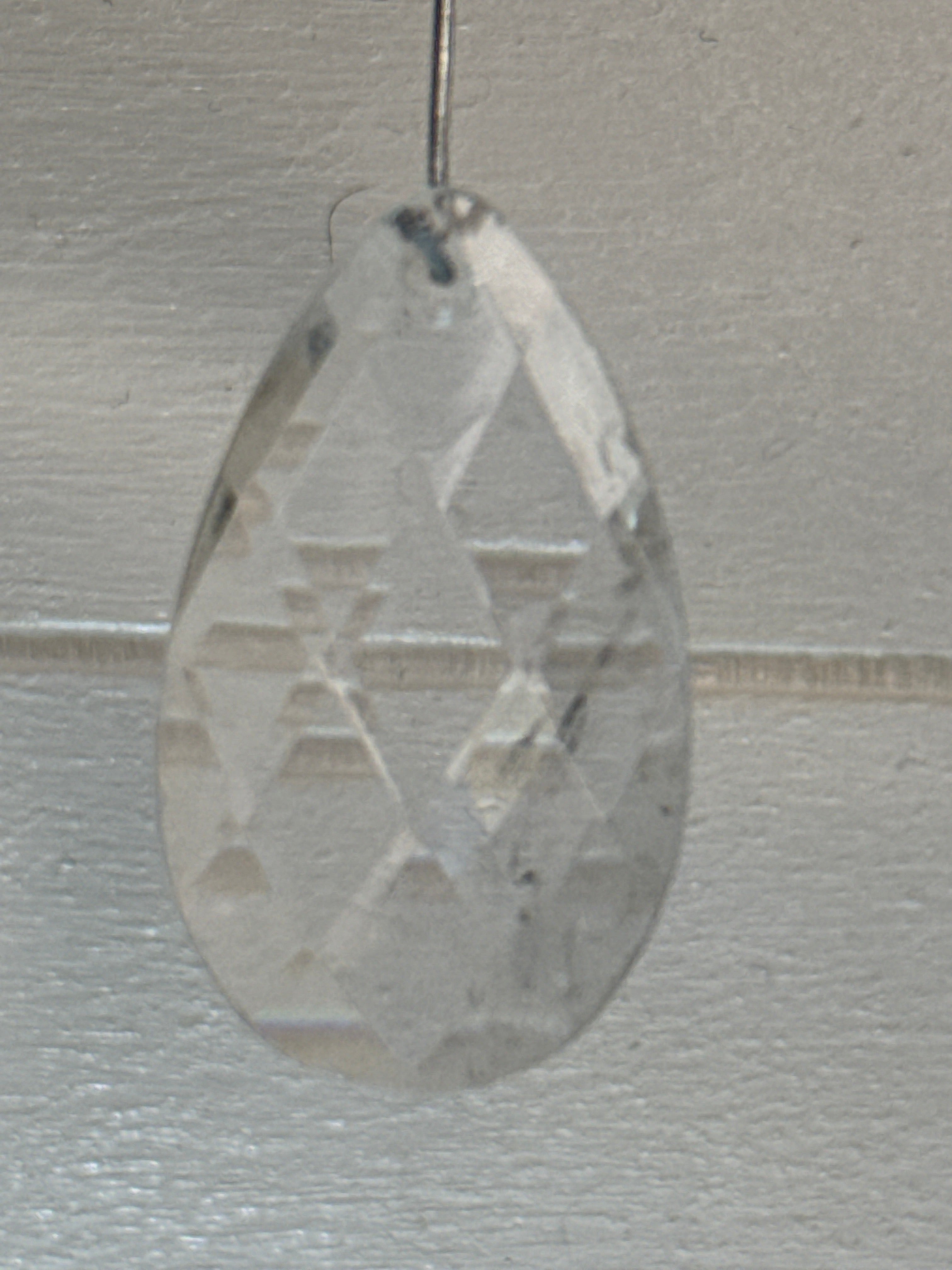 Faceted Clear Quartz Pendant