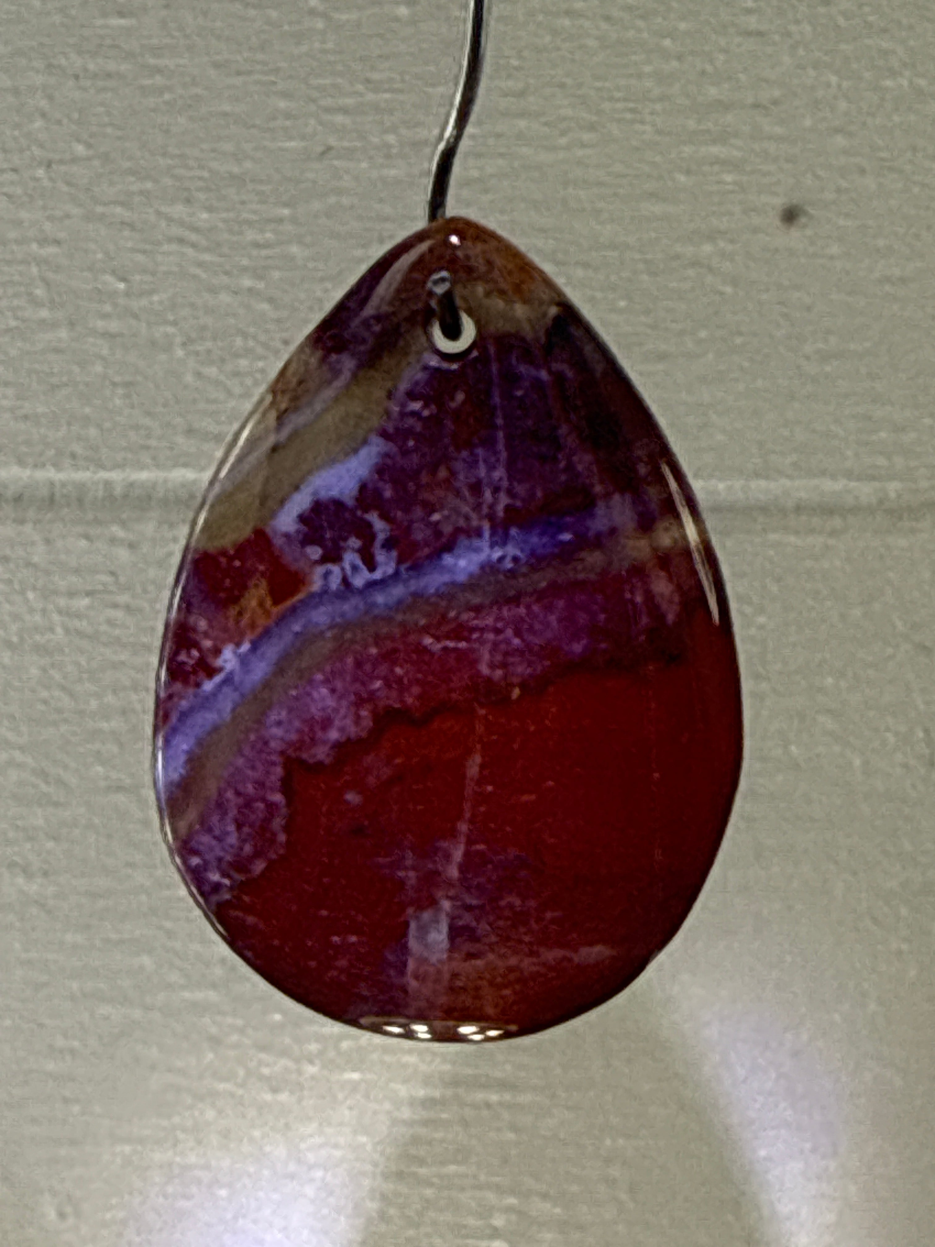 Mexican Lace Agate Pendant