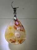 Flower Agate Pendant