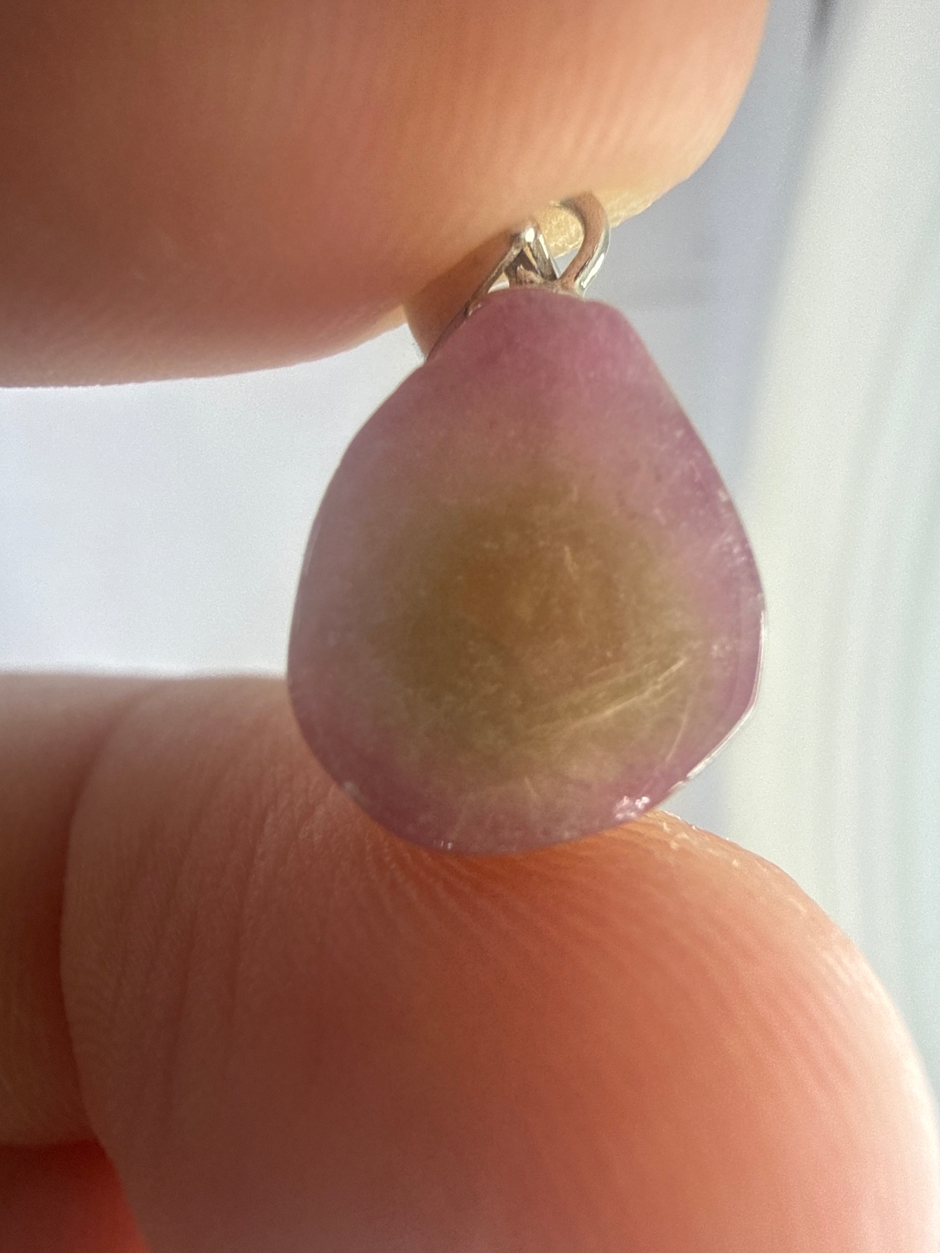Watermelon Tourmaline Pendant
