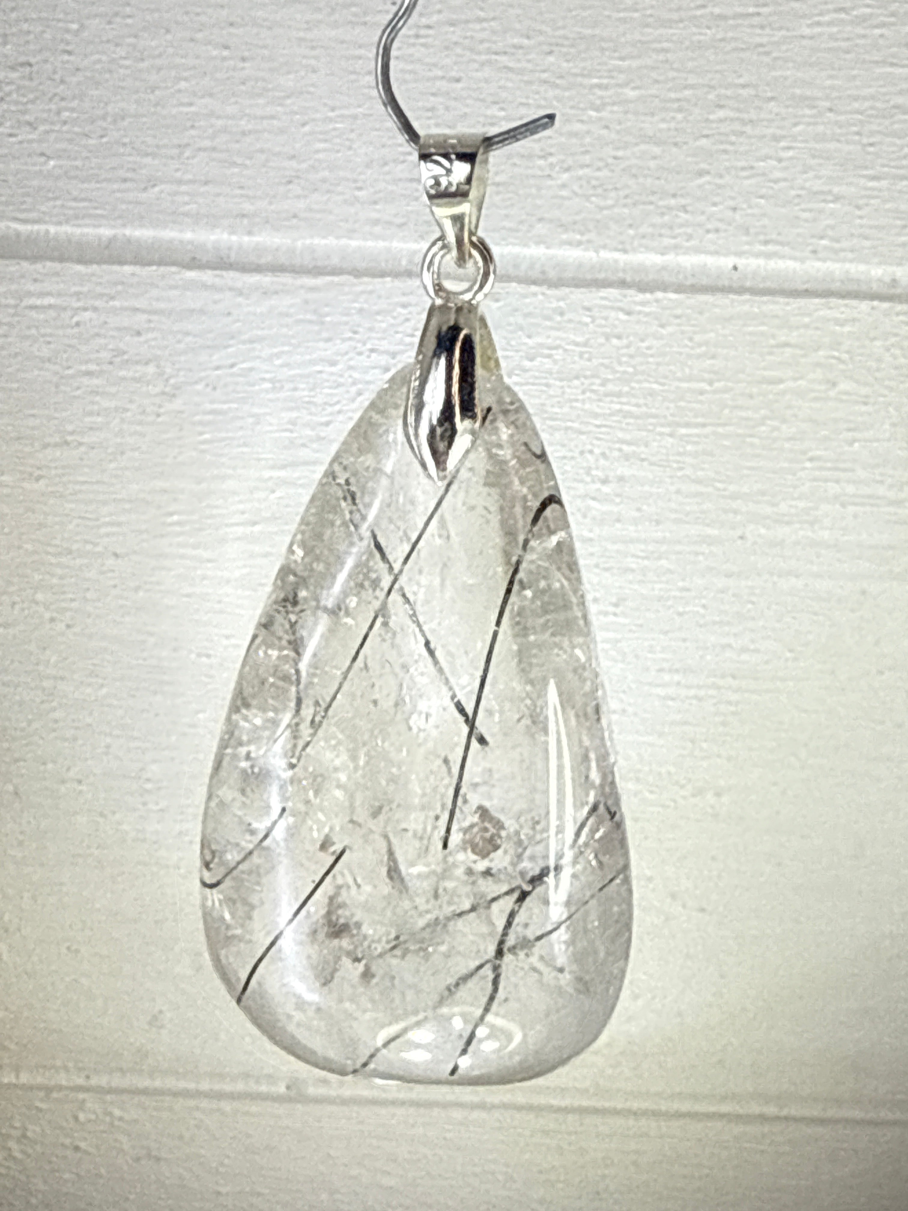 Black Rutile Pendant
