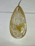 Gold Rutile Pendant
