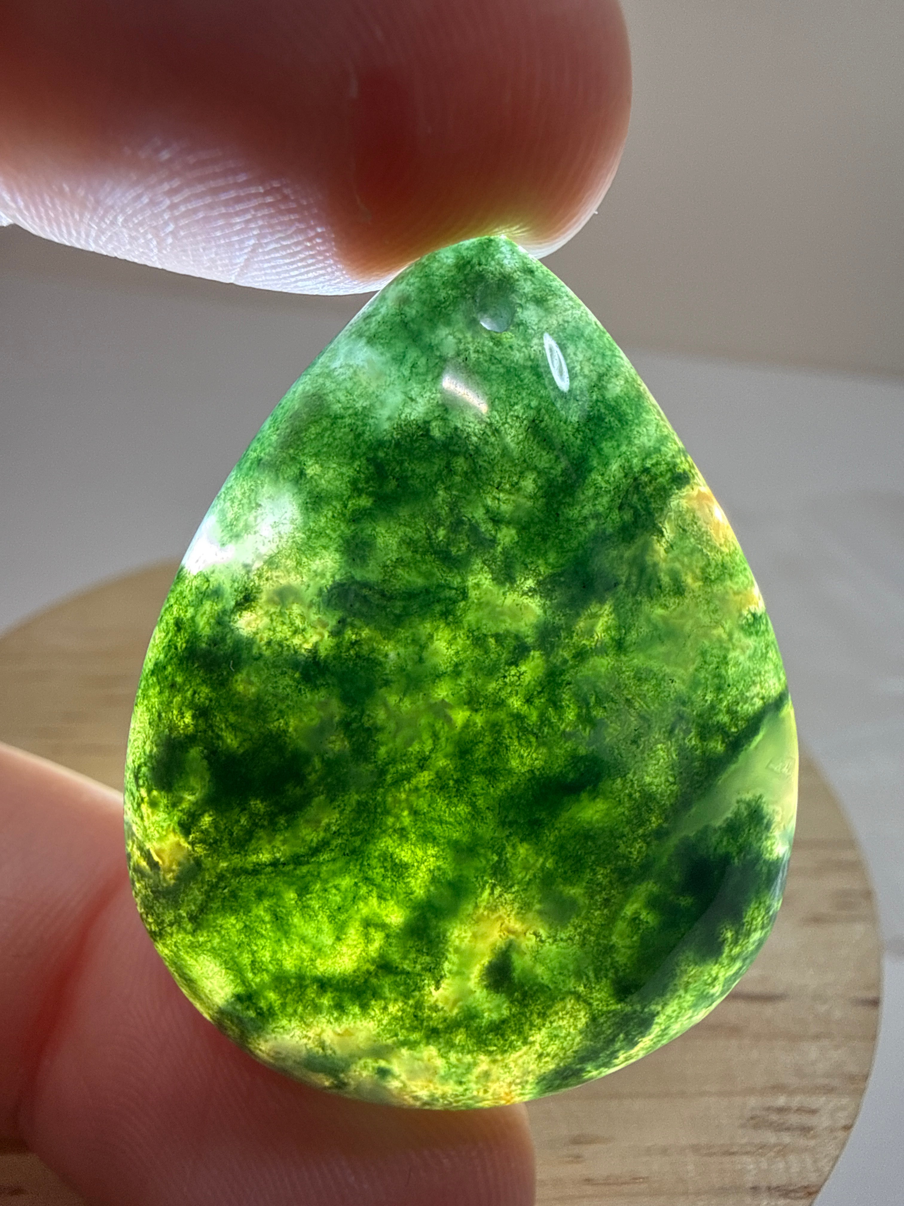 Moss Agate Pendant