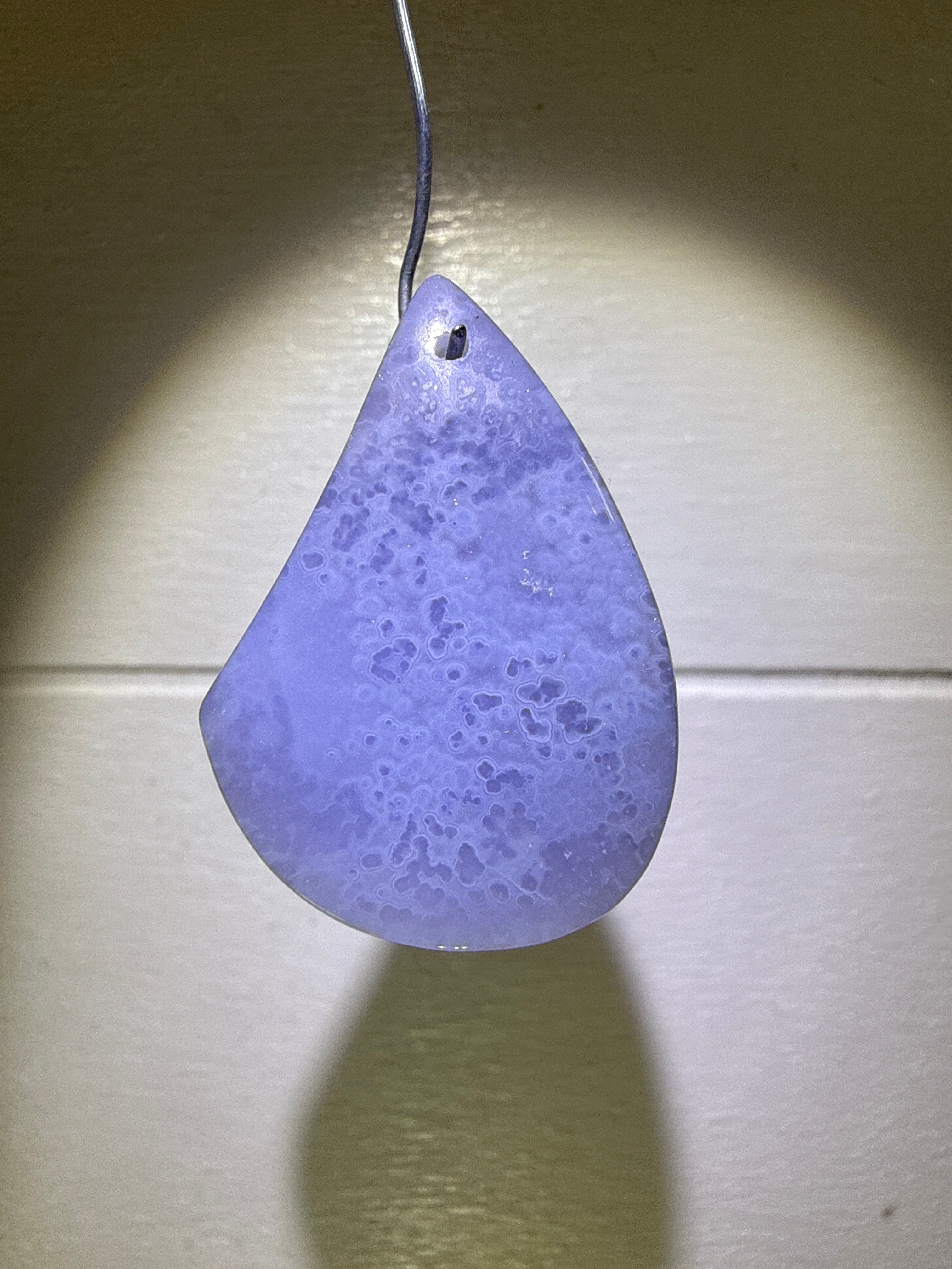 Blue Lace Agate Pendant