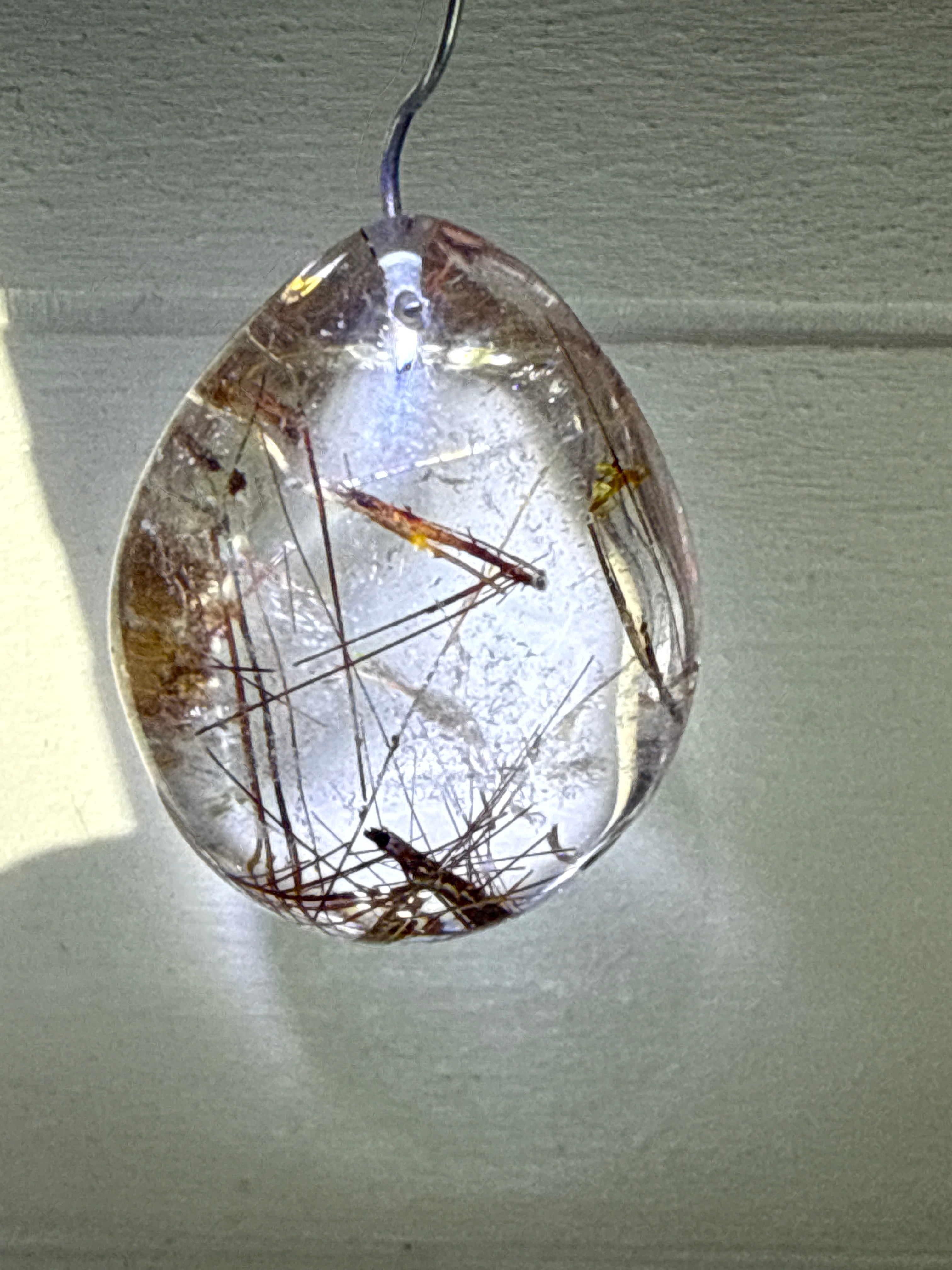 Copper Rutile Pendant