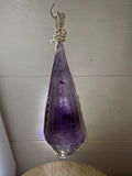 Amethyst Faceted Vogel Pendant