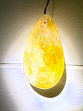 Heat Treated Amethyst Pendant
