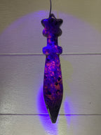 Yooperlite Sword Carved Pendant