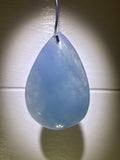 Aquamarine Teardrop Pendant