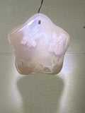 Flower Agate Star Pendant