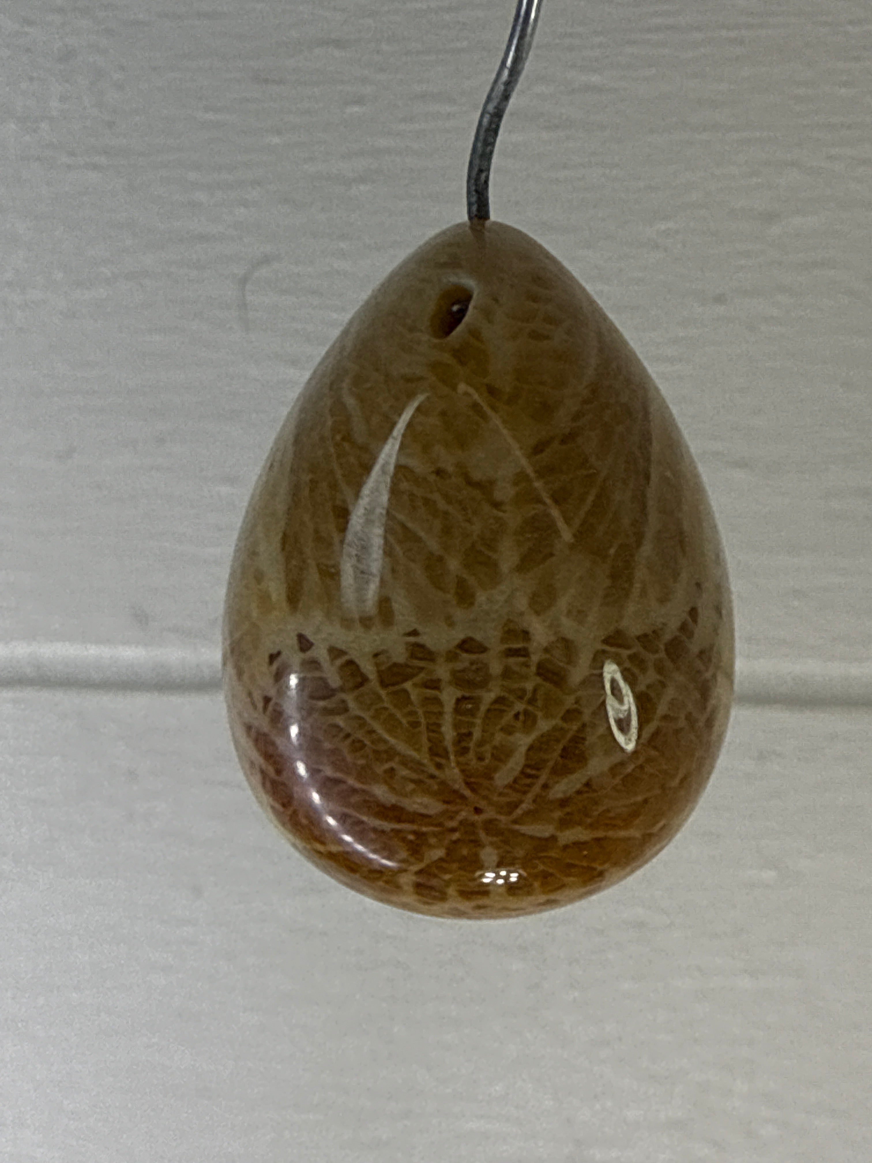 Fossil Coral Pendant