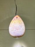 Fossil Coral Pendant