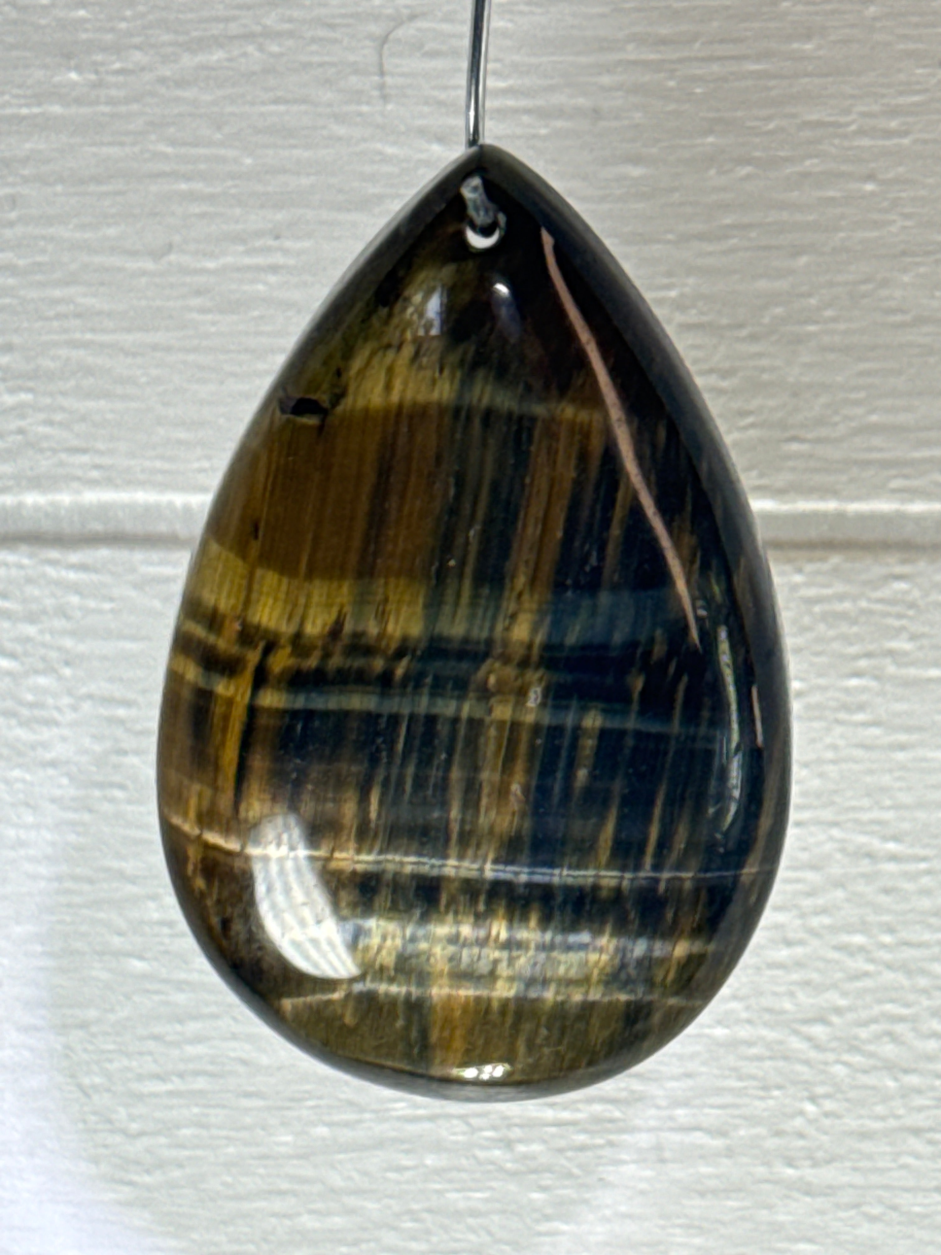 Blue and Gold Tigers Eye Pendant