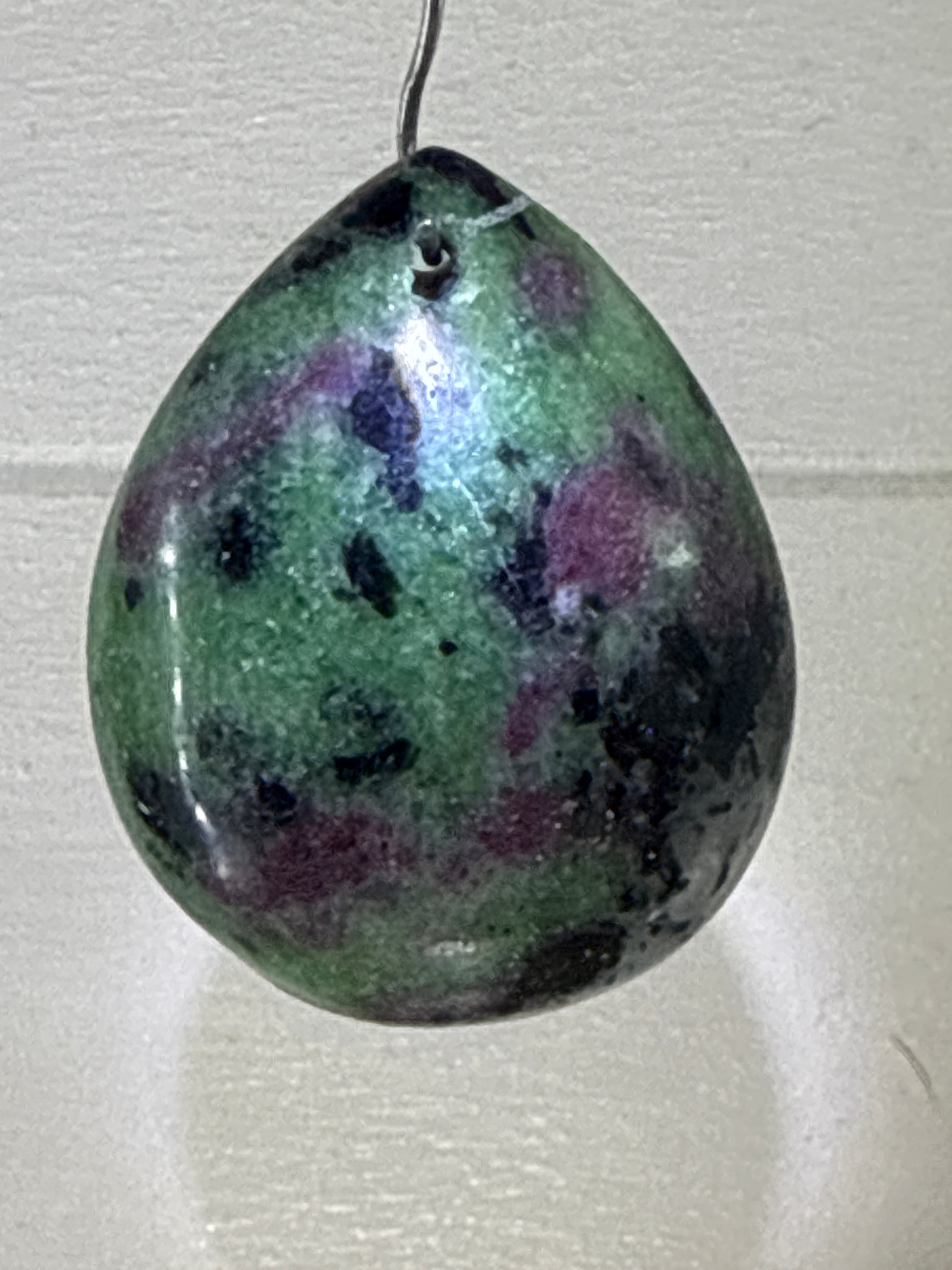 Ruby Zoisite Pendant
