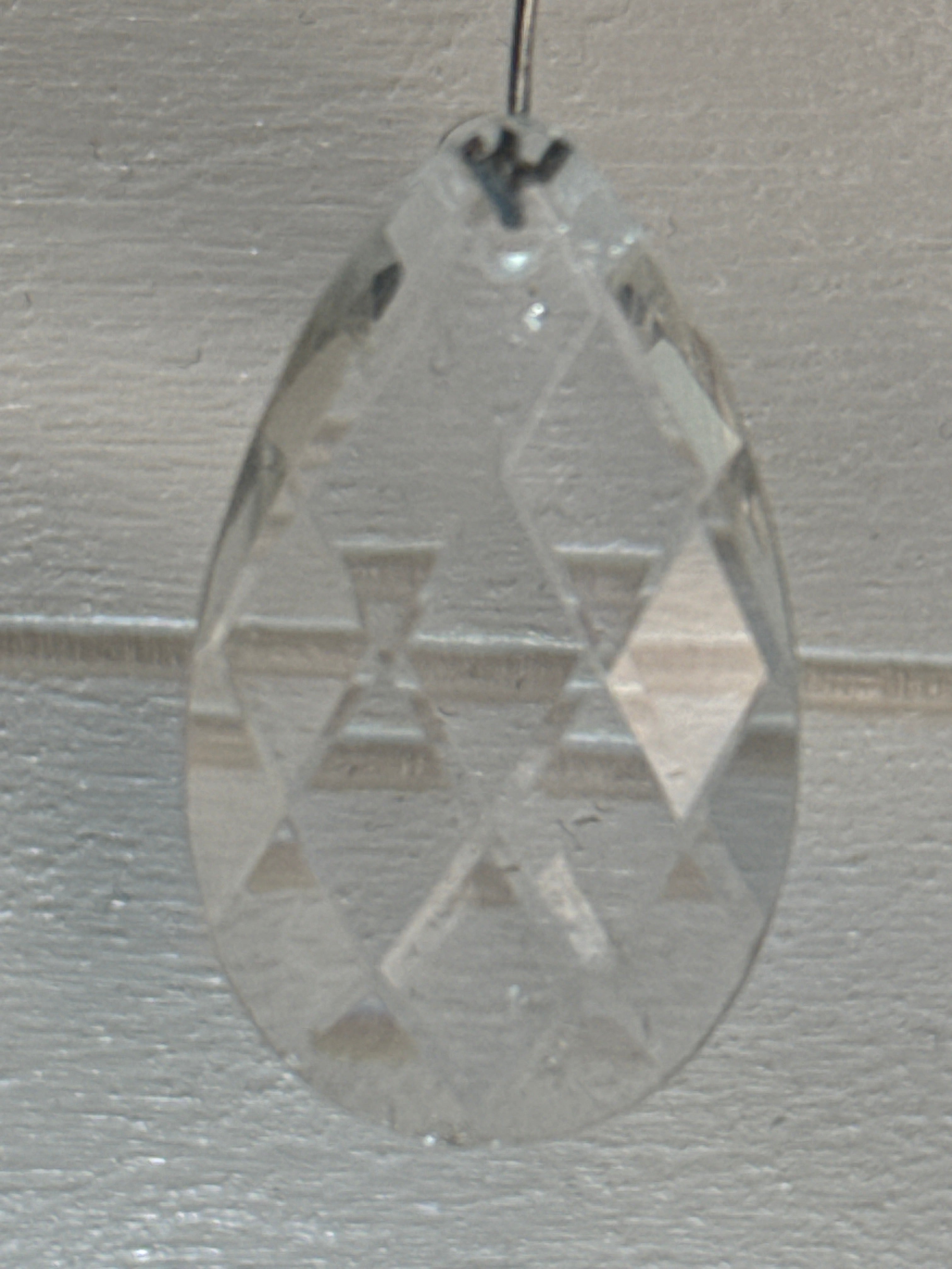 Faceted Clear Quartz Pendant