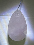 Faceted Rose Quartz Pendant