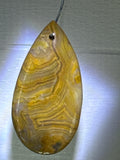 Crazy Lace Agate Pendant