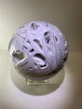 White Mexican Lace Agate Sphere