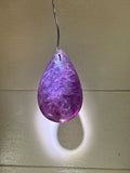 Purple Mica Pendant