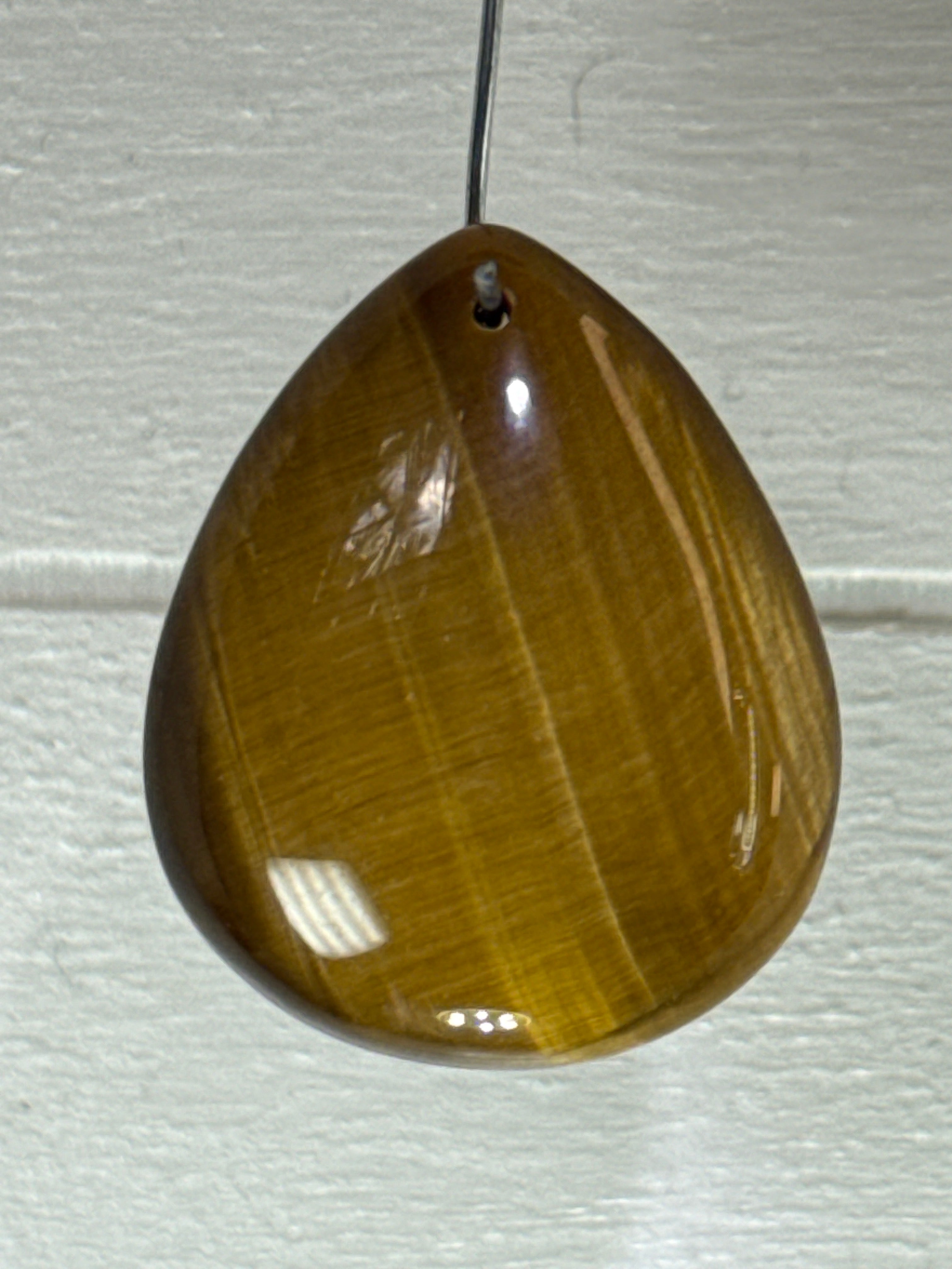 Gold Tigers Eye Pendant