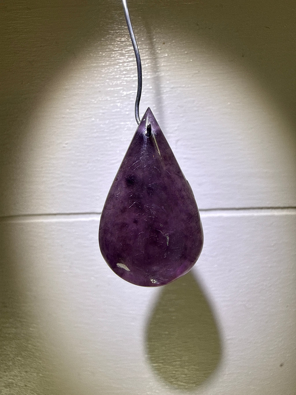 Purple Mica Pendant