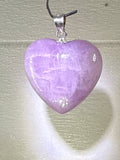Kunzite Heart Pendant