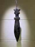 Yooperlite Sword Carved Pendant