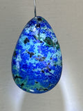 Azurite and Chrysocolla Pendant