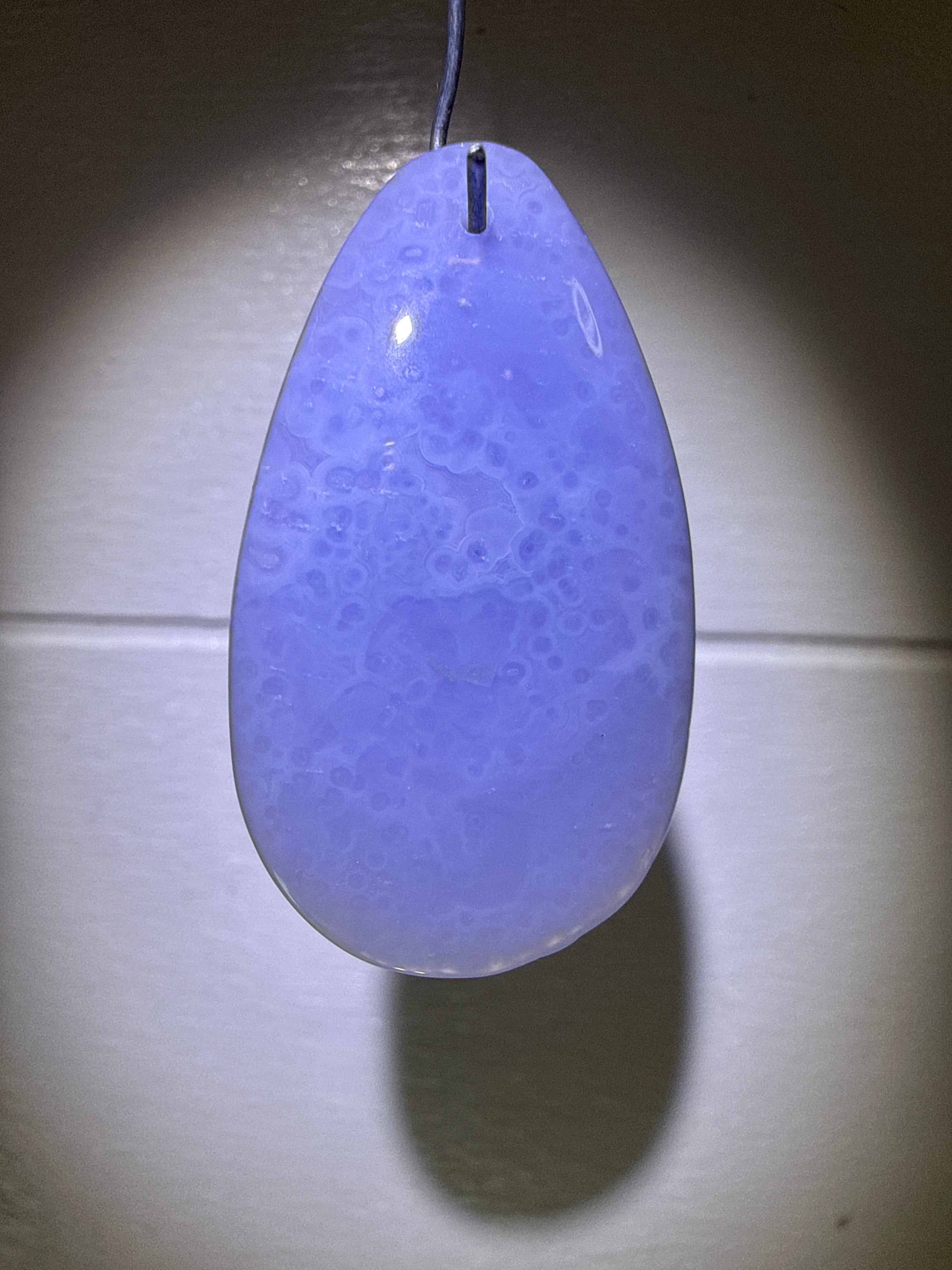 Blue Lace Agate Pendant