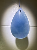 Aquamarine Teardrop Pendant