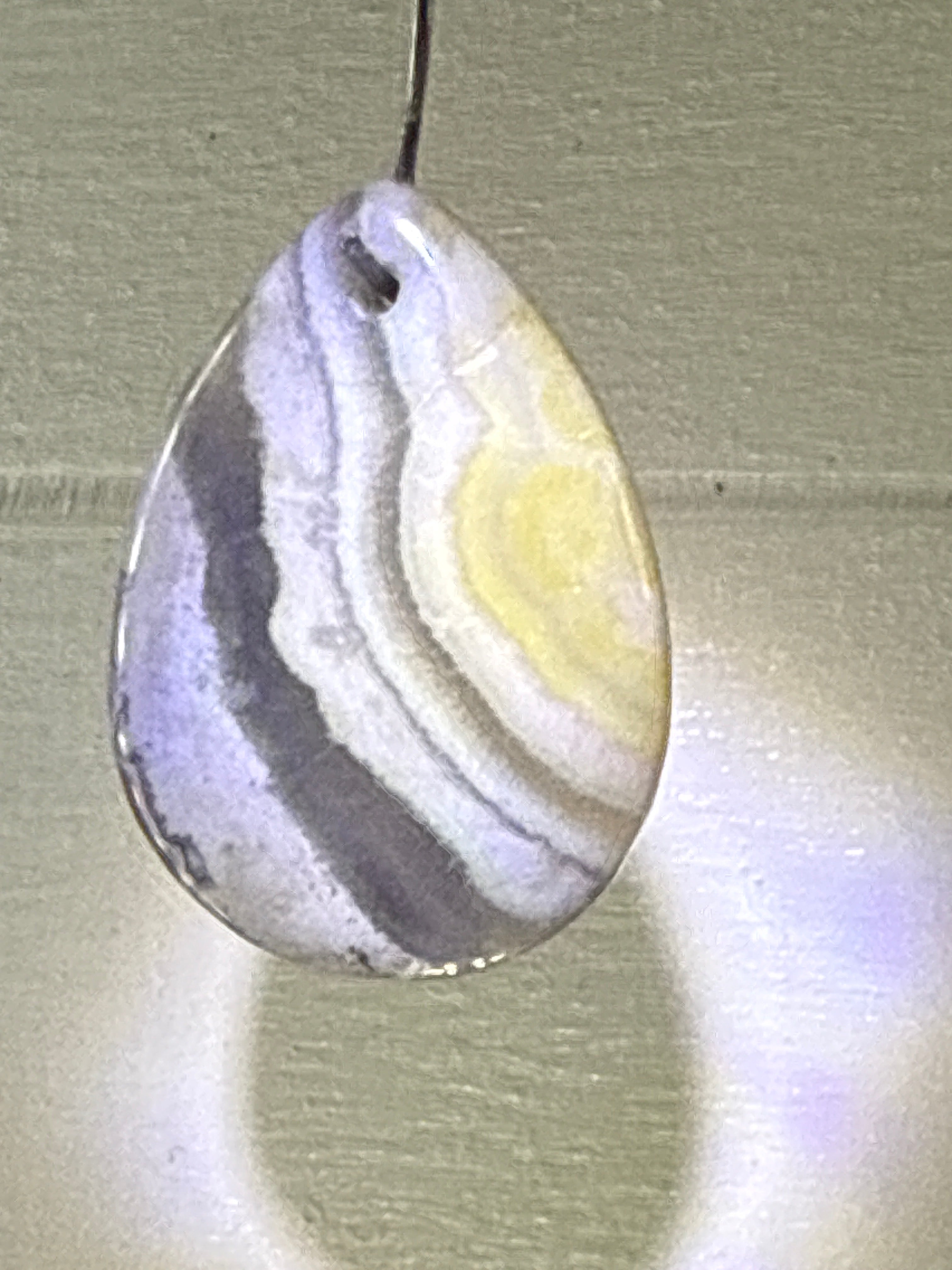 Mexican Lace Agate Pendant