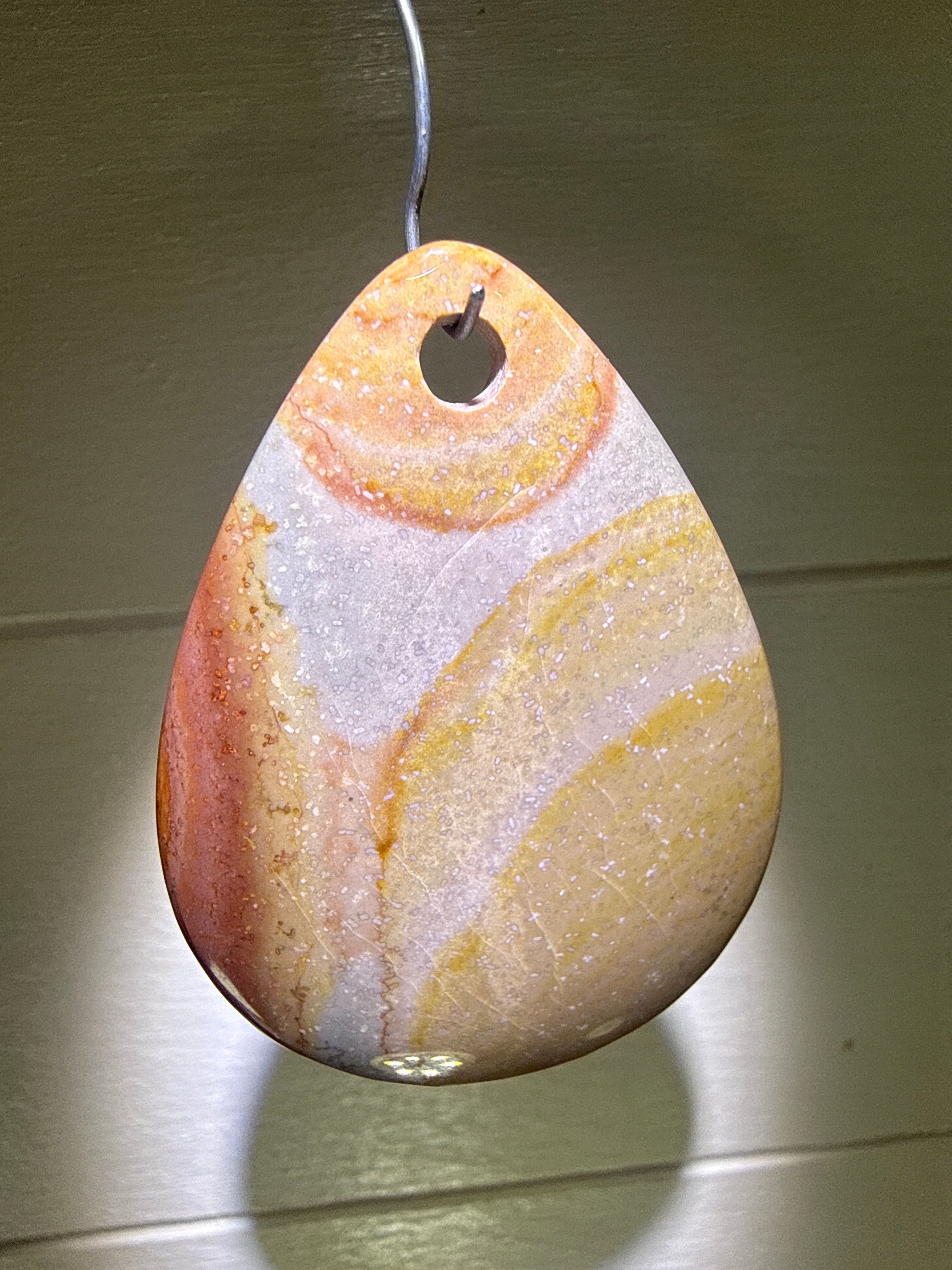 Polychrome Jasper Pendant