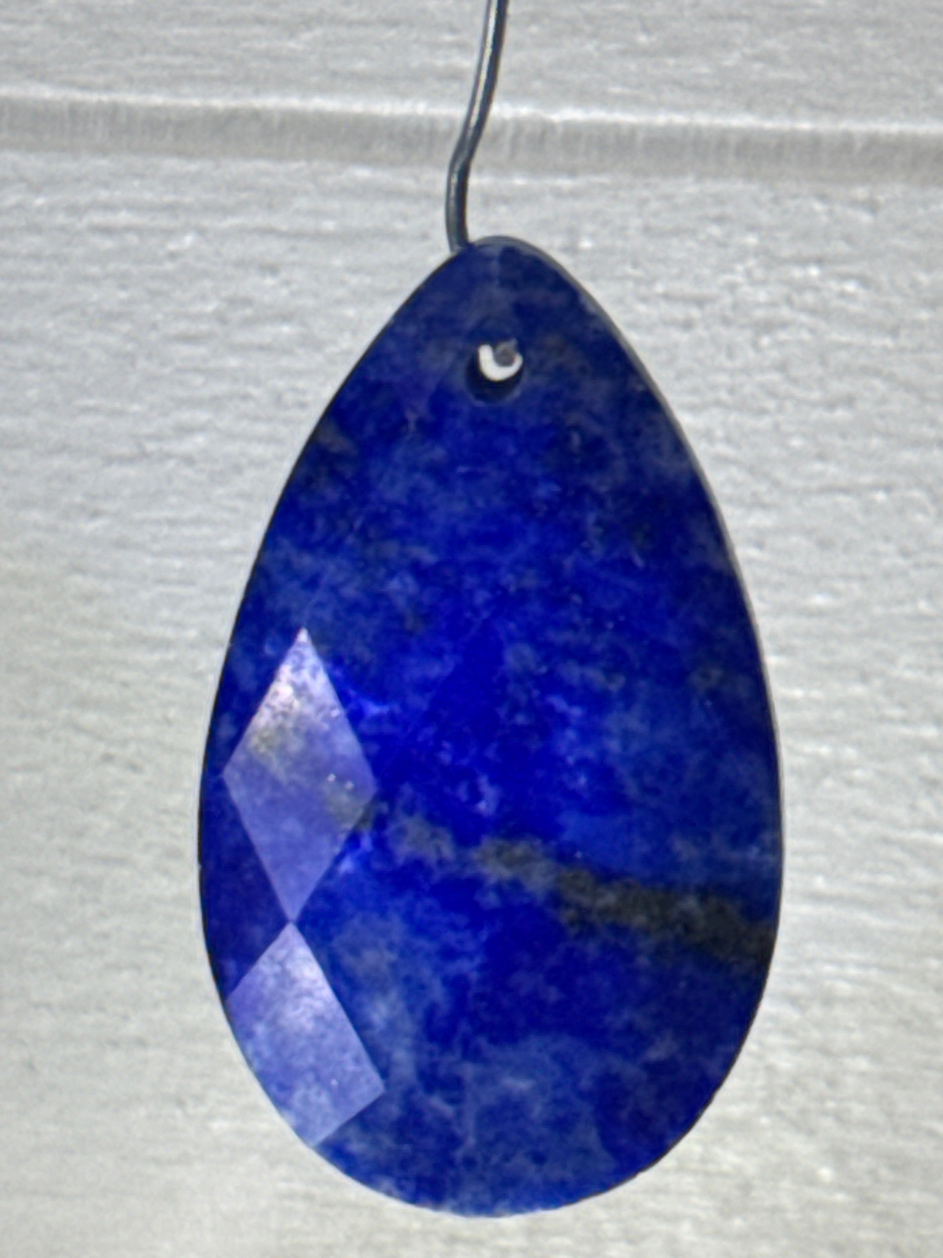 Faceted Lapis Lazuli Pendant