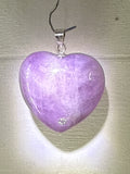 Kunzite Heart Pendant