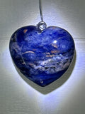 Sodalite Heart Pendant