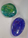Dyed Worry Stone Duo