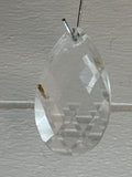 Faceted Fire Quartz Pendant