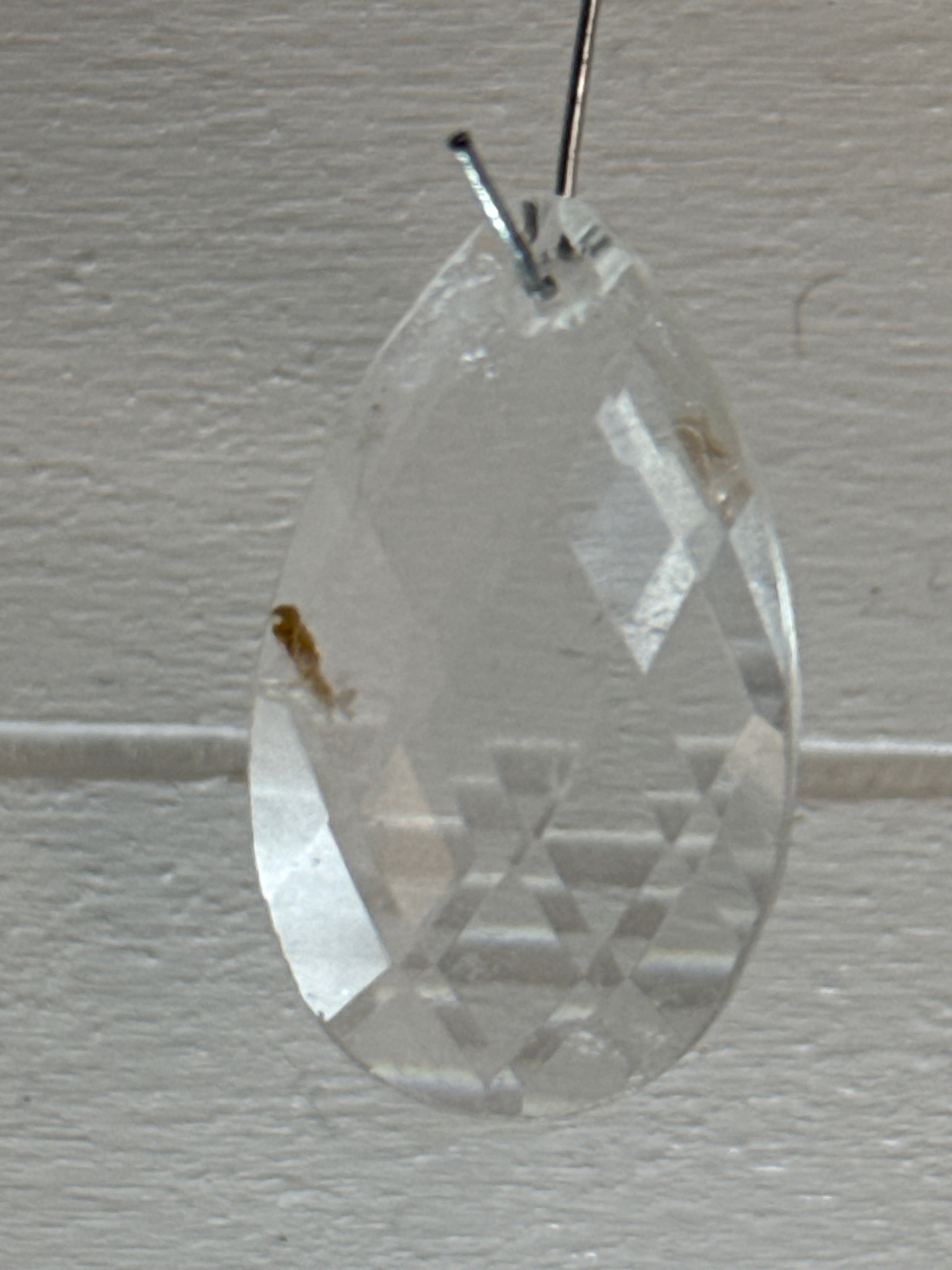 Faceted Fire Quartz Pendant