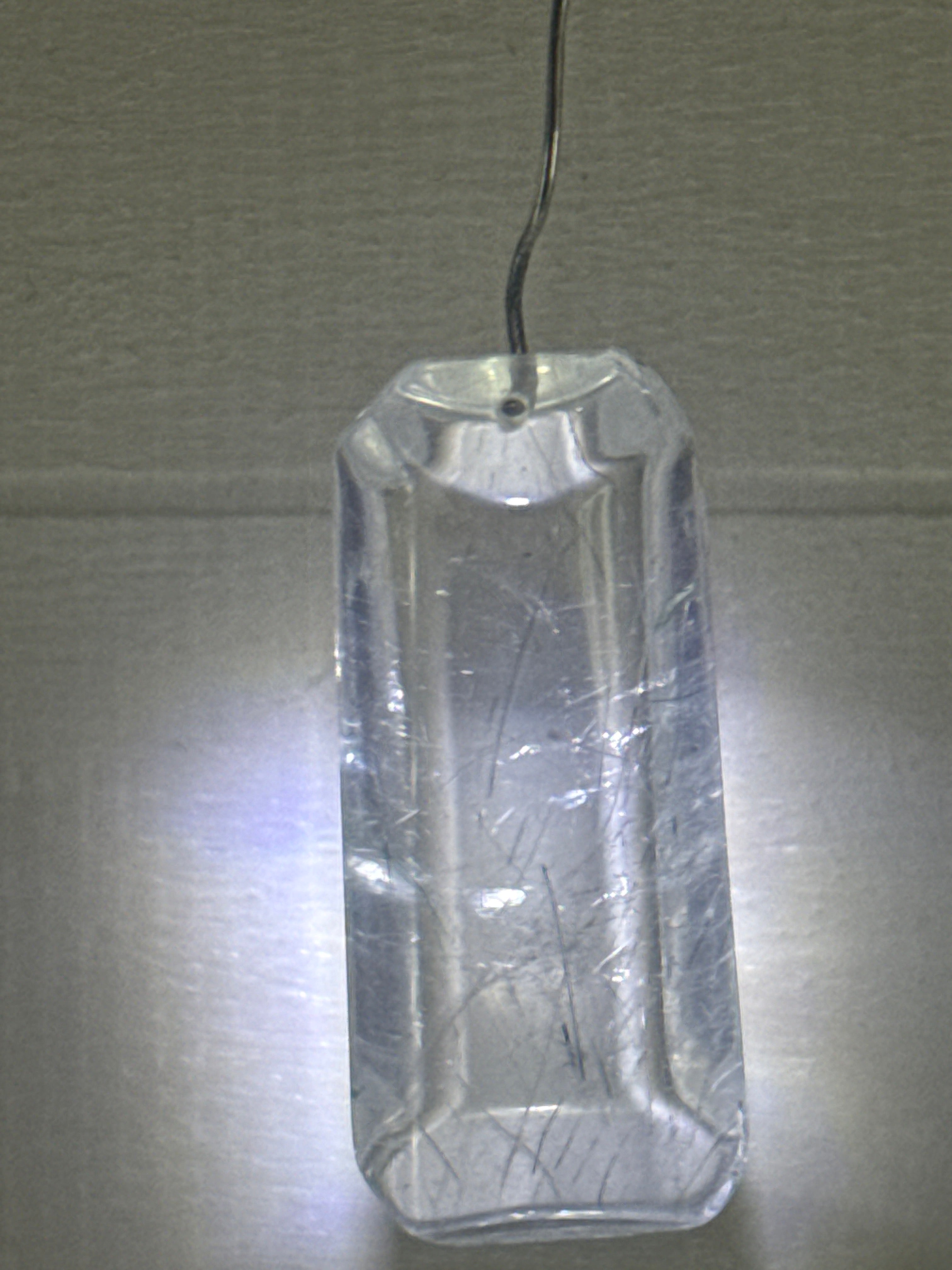 Silver & Blue Rutile Pendant