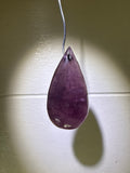 Purple Mica Pendant