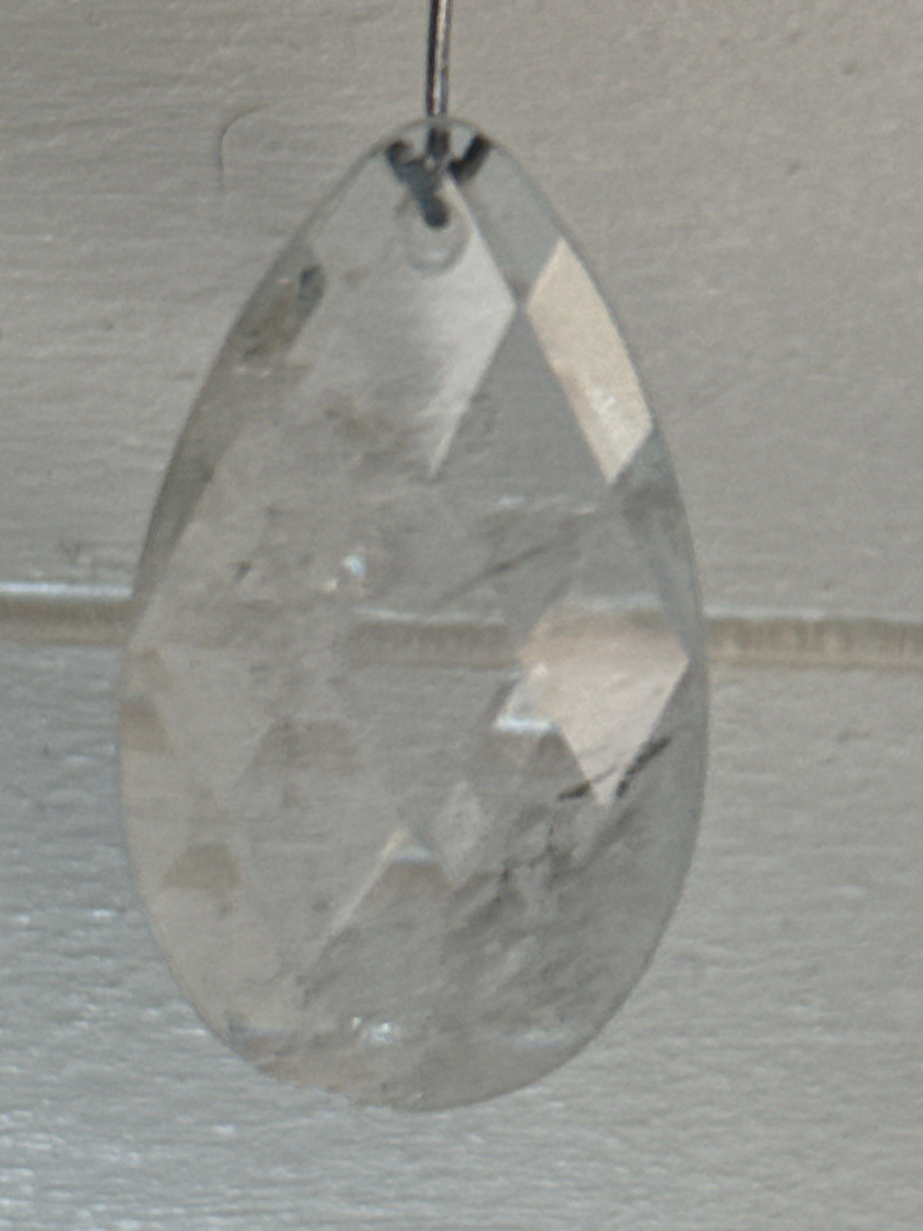 Faceted Clear Quartz Pendant