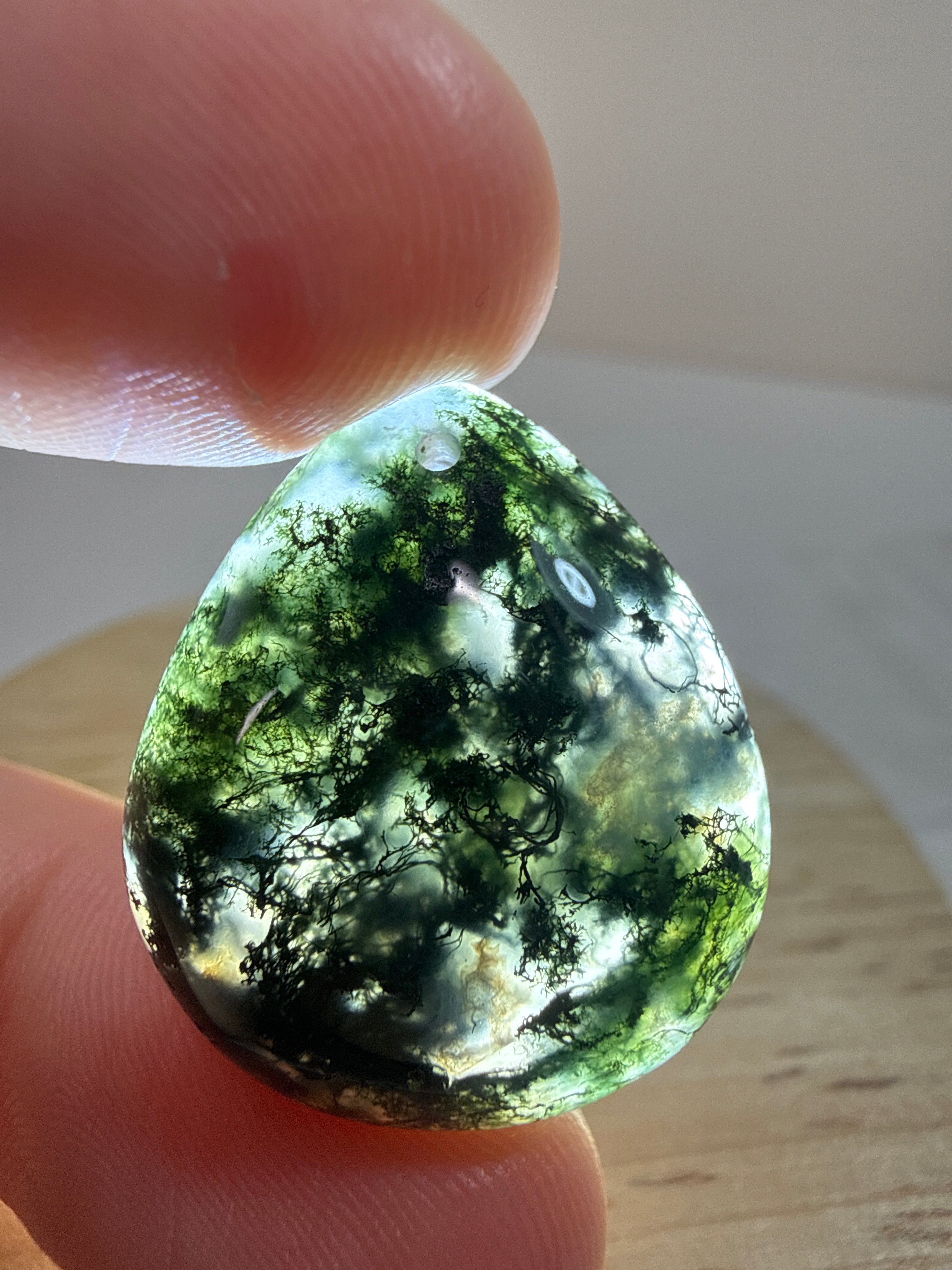 Moss Agate Pendant