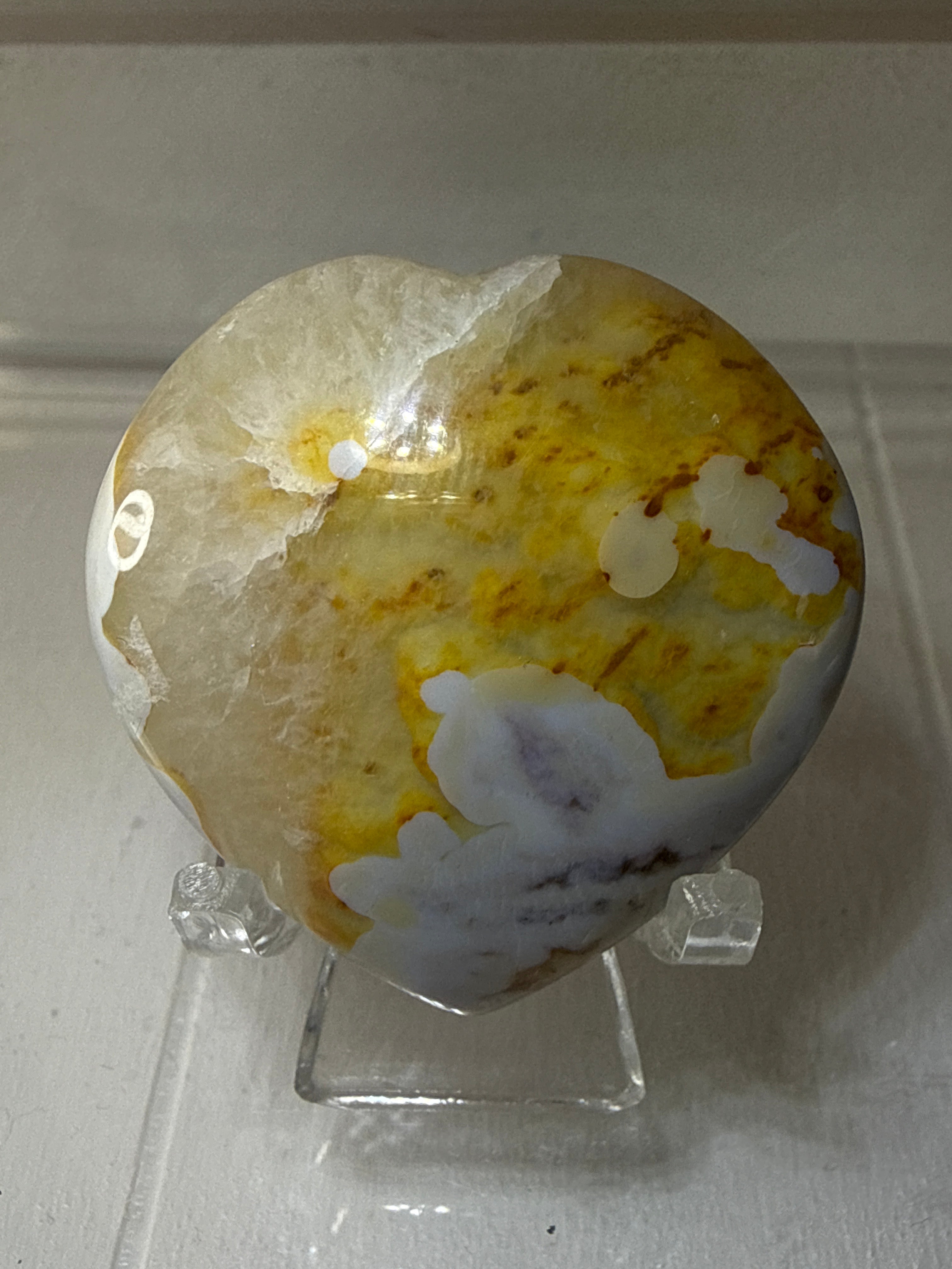 Ocean Jasper Heart