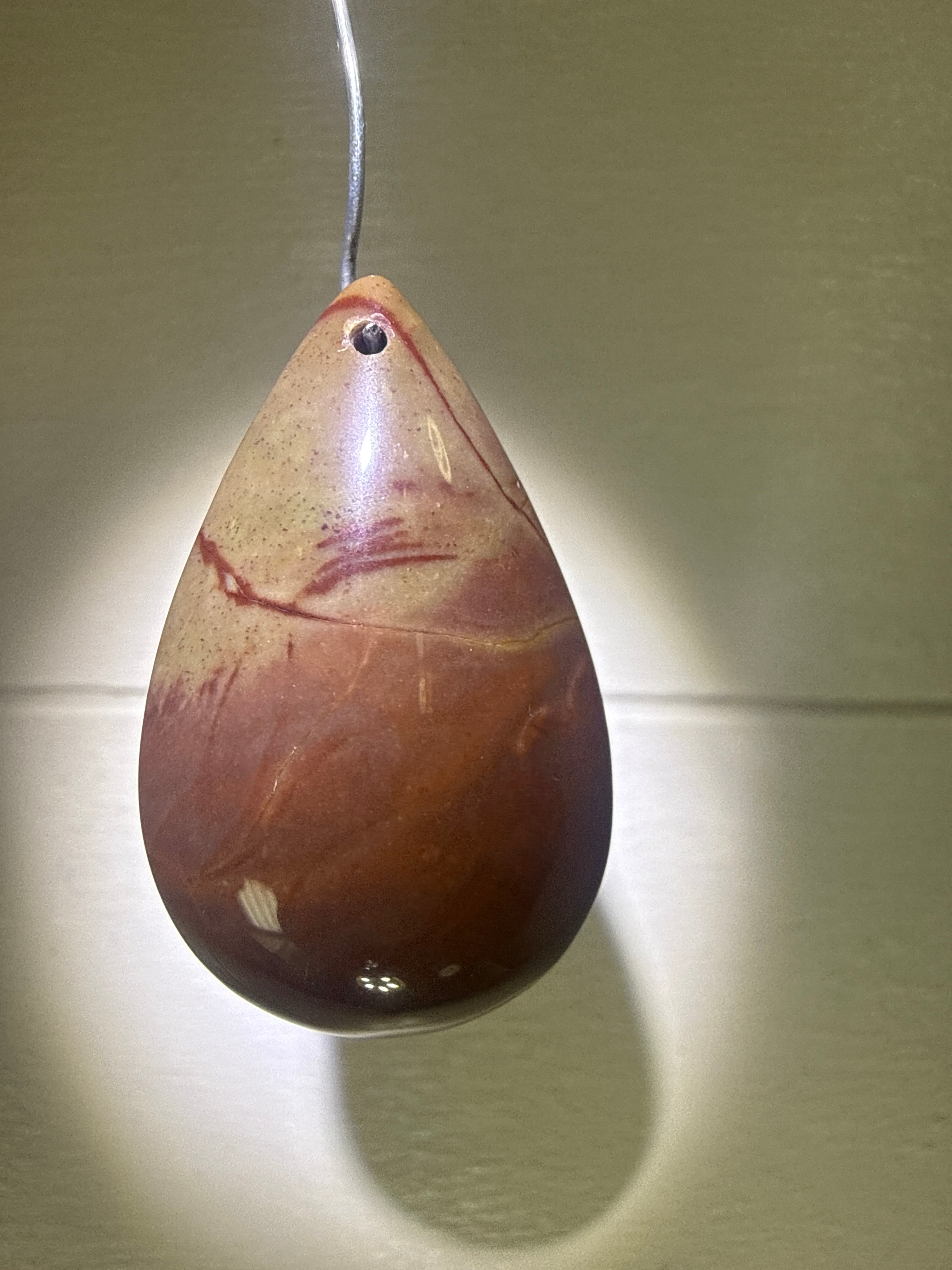 Red Agate Pendant