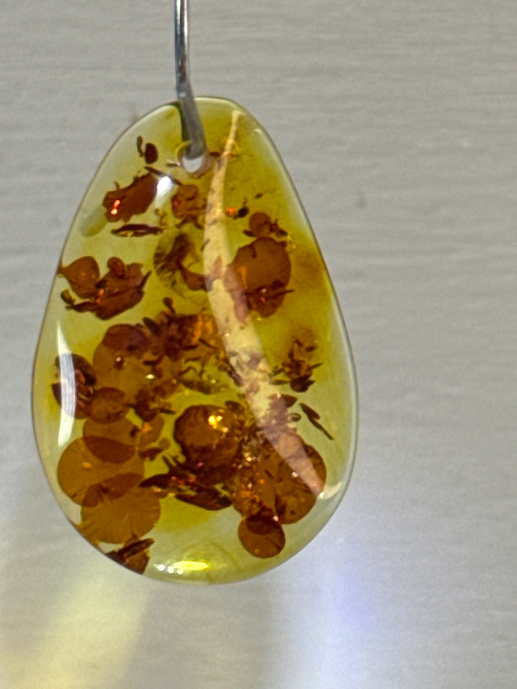 Flower Amber (Heavy Inclusions)