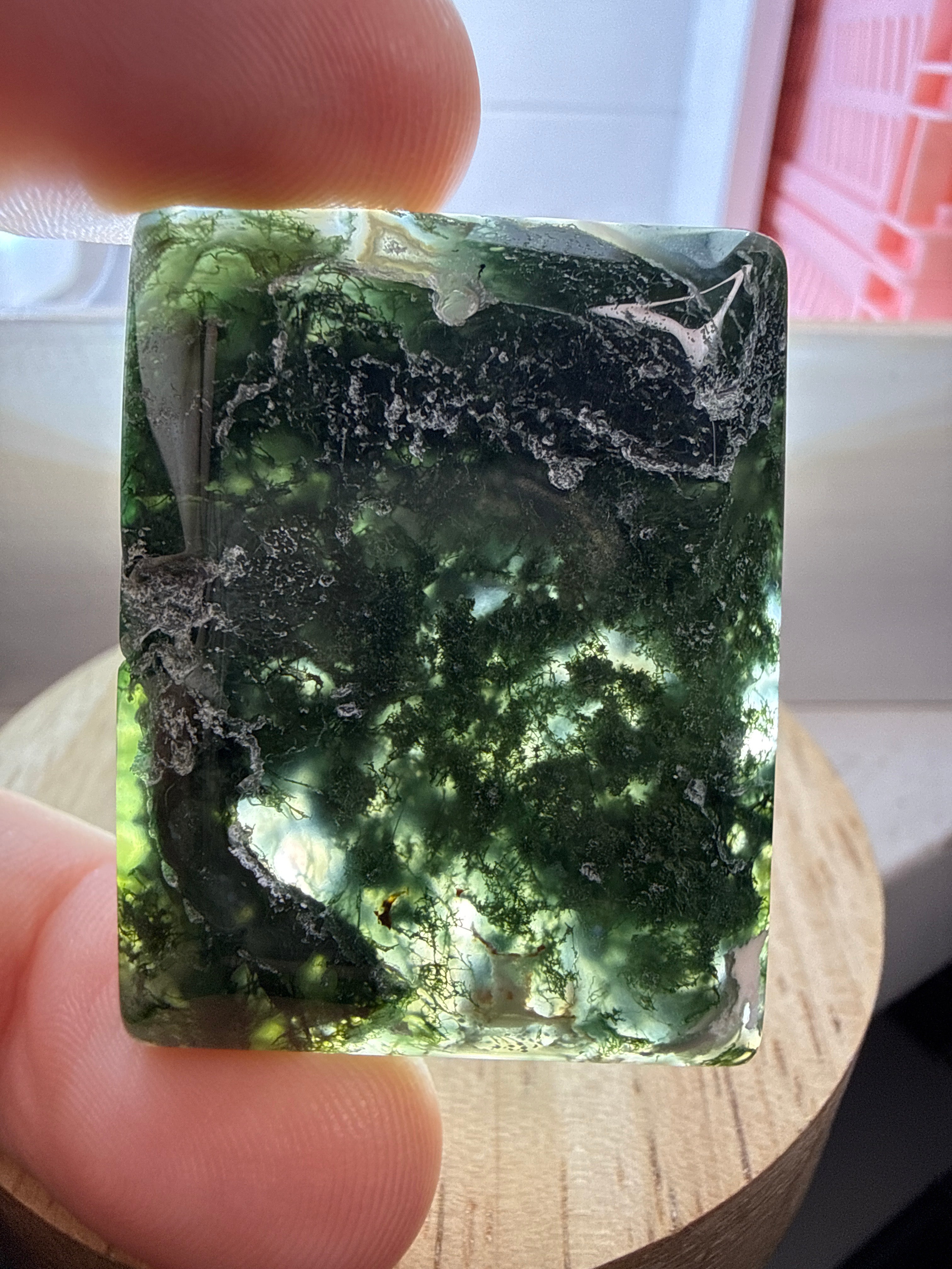 Moss Agate Pendant